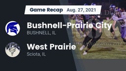 Recap: Bushnell-Prairie City  vs. West Prairie  2021