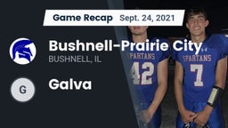 Recap: Bushnell-Prairie City  vs. Galva 2021
