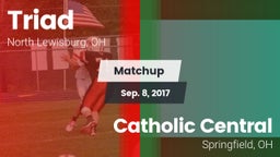 Matchup: Triad  vs. Catholic Central  2017