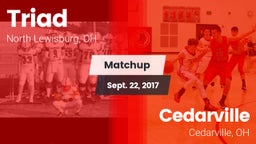 Matchup: Triad  vs. Cedarville  2017