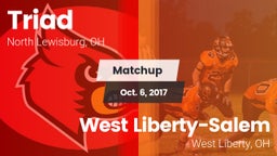 Matchup: Triad  vs. West Liberty-Salem  2017