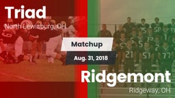 Matchup: Triad  vs. Ridgemont  2018