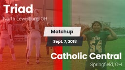 Matchup: Triad  vs. Catholic Central  2018
