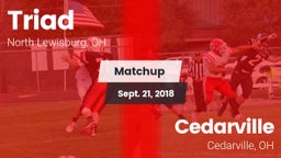 Matchup: Triad  vs. Cedarville  2018