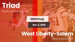 Matchup: Triad  vs. West Liberty-Salem  2018