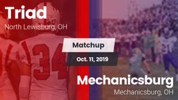 Matchup: Triad  vs. Mechanicsburg  2019