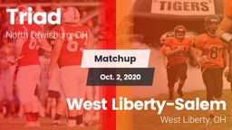 Matchup: Triad  vs. West Liberty-Salem  2020