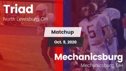 Matchup: Triad  vs. Mechanicsburg  2020