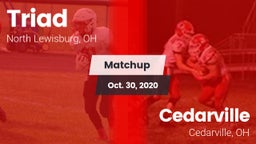 Matchup: Triad  vs. Cedarville  2020