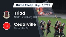Recap: Triad  vs. Cedarville  2021