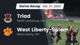 Recap: Triad  vs. West Liberty-Salem  2022