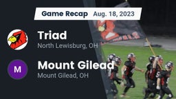 Recap: Triad  vs. Mount Gilead  2023