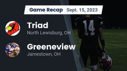 Recap: Triad  vs. Greeneview  2023