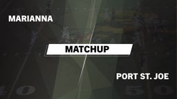 Matchup: Marianna  vs. Port St. Joe  2016