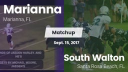 Matchup: Marianna  vs. South Walton  2017