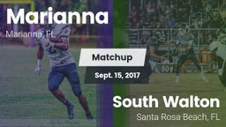 Matchup: Marianna  vs. South Walton  2017