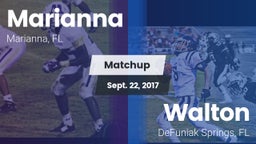 Matchup: Marianna  vs. Walton  2017