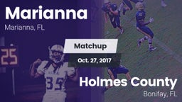 Matchup: Marianna  vs. Holmes County  2017