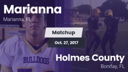 Matchup: Marianna  vs. Holmes County  2017
