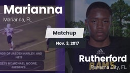 Matchup: Marianna  vs. Rutherford  2017