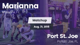 Matchup: Marianna  vs. Port St. Joe  2018