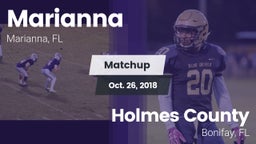 Matchup: Marianna  vs. Holmes County  2018