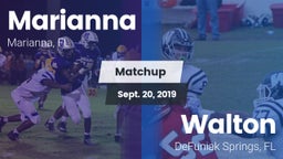 Matchup: Marianna  vs. Walton  2019
