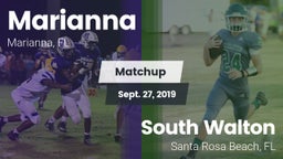 Matchup: Marianna  vs. South Walton  2019