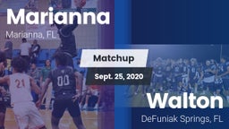 Matchup: Marianna  vs. Walton  2020