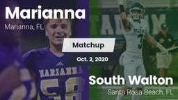 Matchup: Marianna  vs. South Walton  2020