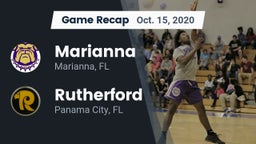 Recap: Marianna  vs. Rutherford  2020