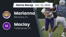 Recap: Marianna  vs. Maclay  2020