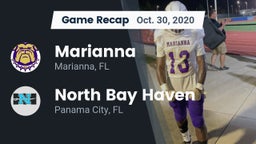 Recap: Marianna  vs. North Bay Haven  2020