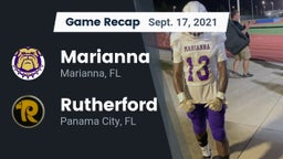 Recap: Marianna  vs. Rutherford  2021