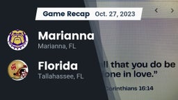 Recap: Marianna  vs. Florida  2023