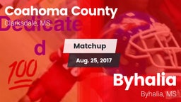 Matchup: Coahoma County High  vs. Byhalia  2017