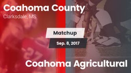 Matchup: Coahoma County High  vs. Coahoma Agricultural 2017