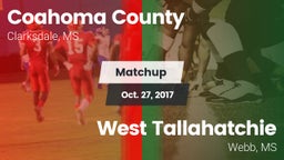 Matchup: Coahoma County High  vs. West Tallahatchie  2017
