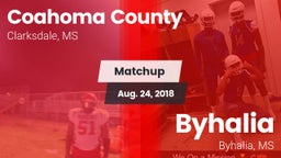 Matchup: Coahoma County High  vs. Byhalia  2018