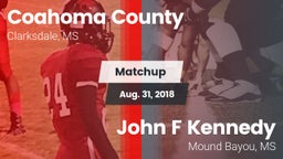 Matchup: Coahoma County High  vs. John F Kennedy  2018