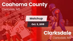 Matchup: Coahoma County High  vs. Clarksdale  2018