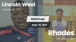 Matchup: Lincoln West High Sc vs. Rhodes  2017