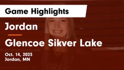 Jordan  vs Glencoe Sikver Lake Game Highlights - Oct. 14, 2023