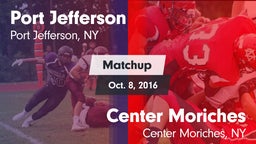 Matchup: Port Jefferson High vs. Center Moriches  2016