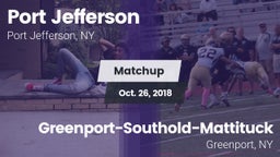 Matchup: Port Jefferson High vs. Greenport-Southold-Mattituck  2018