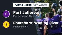 Recap: Port Jefferson  vs. Shoreham-Wading River  2018