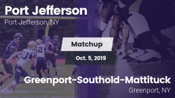 Matchup: Port Jefferson High vs. Greenport-Southold-Mattituck  2019