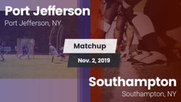 Matchup: Port Jefferson High vs. Southampton  2019