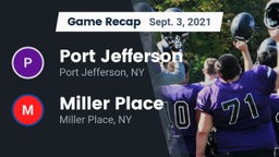Recap: Port Jefferson  vs. Miller Place  2021
