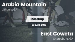Matchup: Arabia Mountain vs. East Coweta  2016